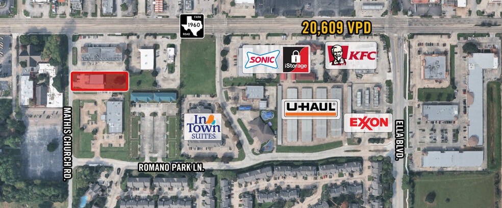 16920 Mathis Church Rd, Houston, TX à vendre - Aérien - Image 3 de 14