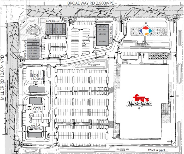 SEC Broadway Rd & Miller Rd, Buckeye, AZ à louer - Photo du bâtiment - Image 2 de 2