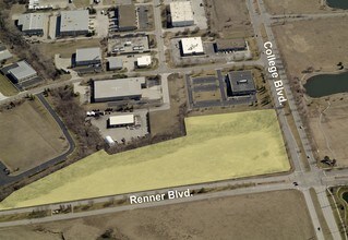 16500 College Blvd, Lenexa, KS - Aerial  map view