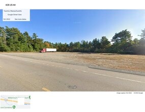 44 Cape Hwy, East Taunton, MA - AERIAL  map view