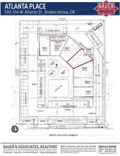 500-514 W Atlanta St, Broken Arrow, OK for lease Site Plan- Image 1 of 1