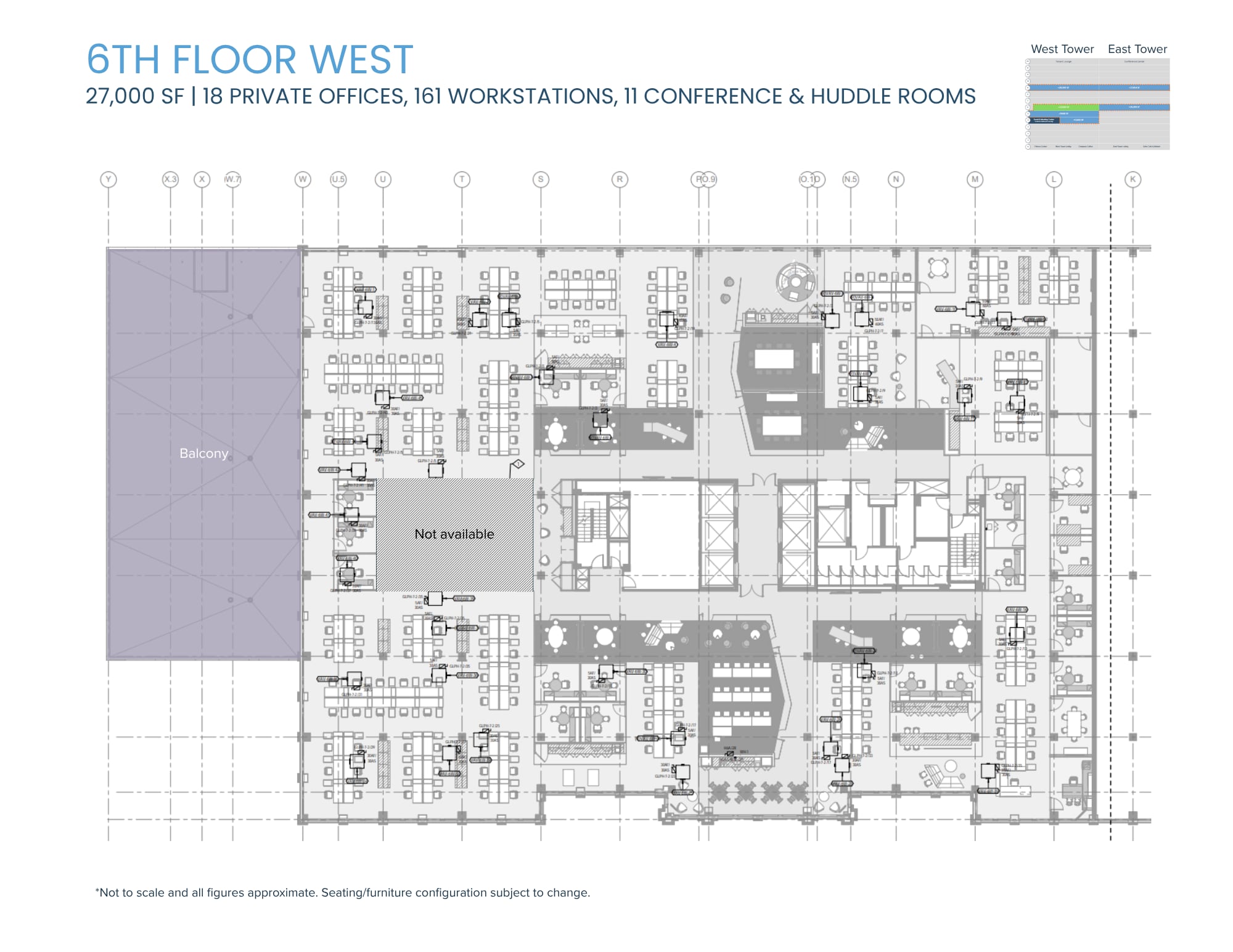 1301 K St NW, Washington, DC for lease Floor Plan- Image 1 of 2