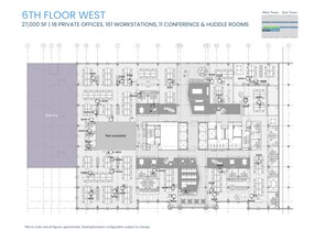1301 K St NW, Washington, DC for lease Floor Plan- Image 1 of 2