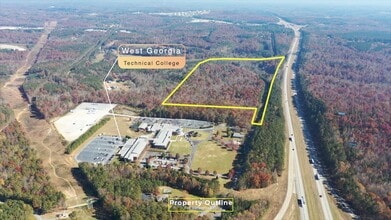 0 Murphy Campus Blvd, Waco, GA - AERIAL  map view - Image1