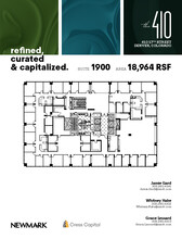 410 17th St, Denver, CO for lease Floor Plan- Image 1 of 1