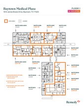 1610 James Bowie Dr, Baytown, TX à louer Plan d’étage- Image 1 de 1