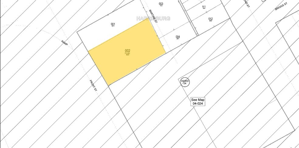 805 N Front St, Harrisburg, PA for lease - Plat Map - Image 2 of 10