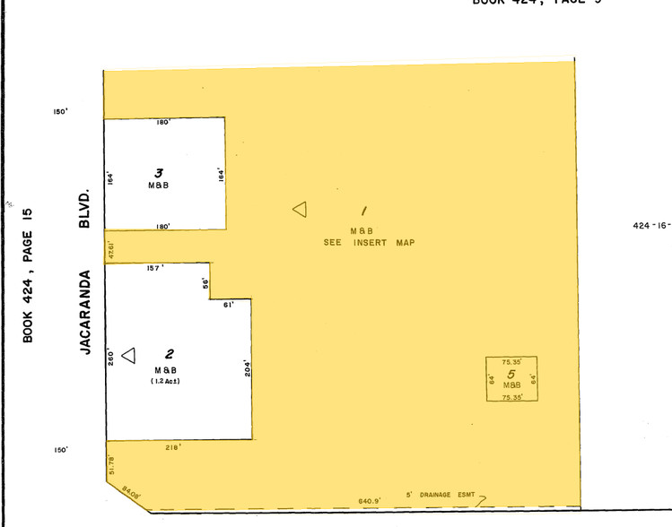 1168-1258 Jacaranda Blvd, Venice, FL for sale - Plat Map - Image 1 of 1