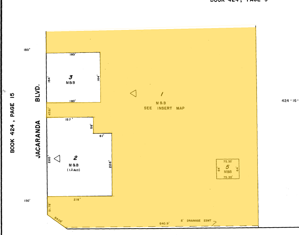 1168-1258 Jacaranda Blvd, Venice, FL à vendre Plan cadastral- Image 1 de 1