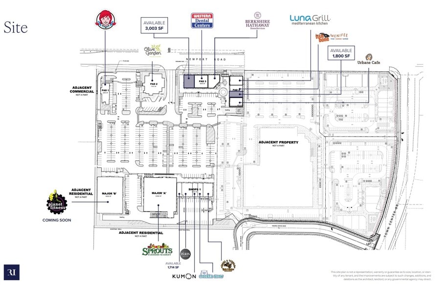27281-27301 Newport Rd, Menifee, CA for lease - Site Plan - Image 2 of 3