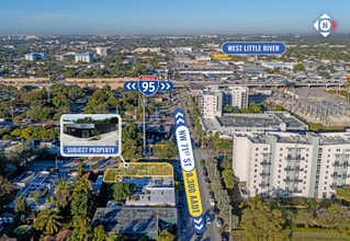 360 NW 71st St, Miami, FL - AÉRIEN  Vue de la carte