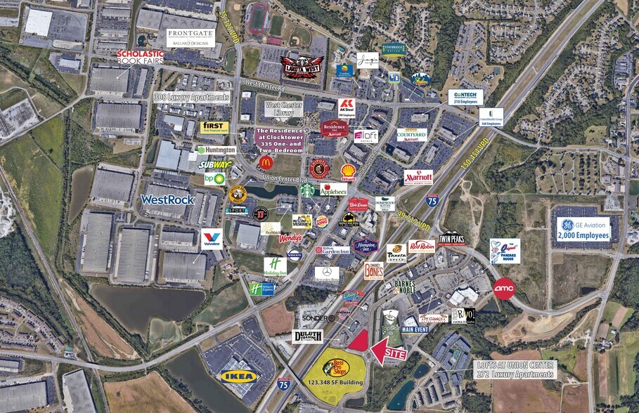 9598 Civic Center, West Chester, OH à louer - Photo du bâtiment - Image 3 de 3