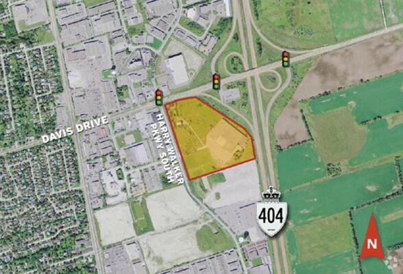 1250 Davis Dr, Newmarket, ON à vendre Aérien- Image 1 de 1