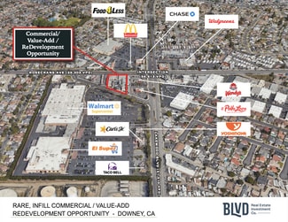 Plus de détails pour 8856 Rosecrans Ave, Downey, CA - Commerce de détail à vendre