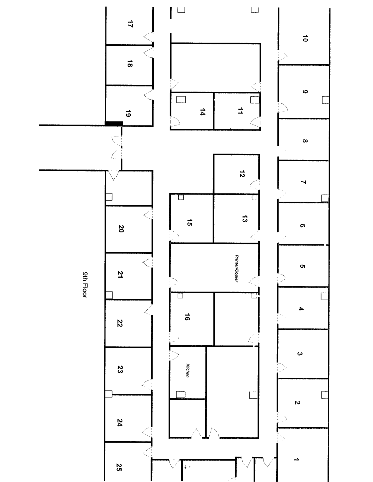 323 Center St, Little Rock, AR à louer Plan d’étage- Image 1 de 1