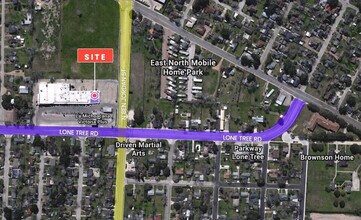 Lone Tree, Victoria, TX - AERIAL  map view - Image1