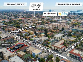 1837 E 7th St, Long Beach, CA - AERIAL  map view