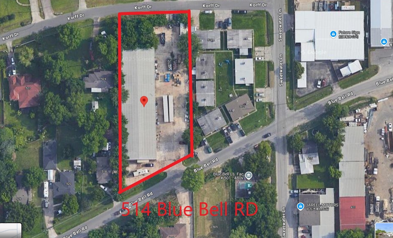 514 Blue Bell Rd, Houston, TX à louer Photo du bâtiment- Image 1 de 2