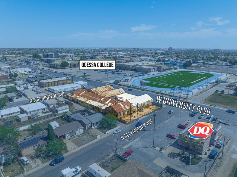 606 W University Blvd, Odessa, TX à vendre - Photo du bâtiment - Image 3 de 6
