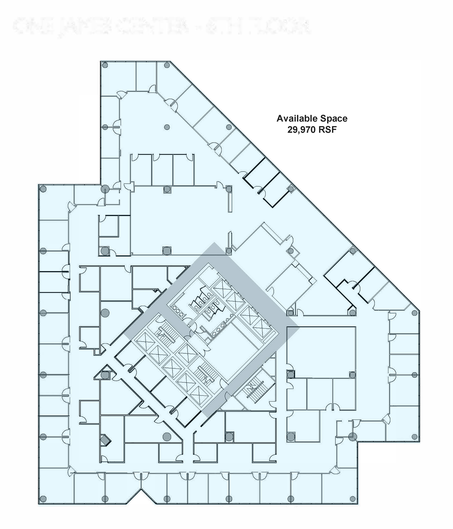 901 E Cary St, Richmond, VA à louer Plan d  tage- Image 1 de 1