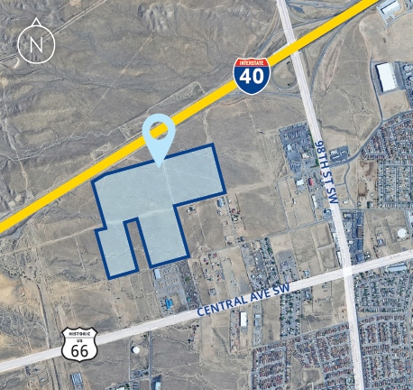 I-40 & Central Ave, Albuquerque, NM for sale - Building Photo - Image 2 of 4