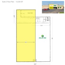 5474 Highway 10 E, Stevens Point, WI à louer Plan d  tage- Image 1 de 1