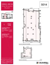 5010 Rue Sherbrooke W, Westmount, QC for lease Floor Plan- Image 1 of 1