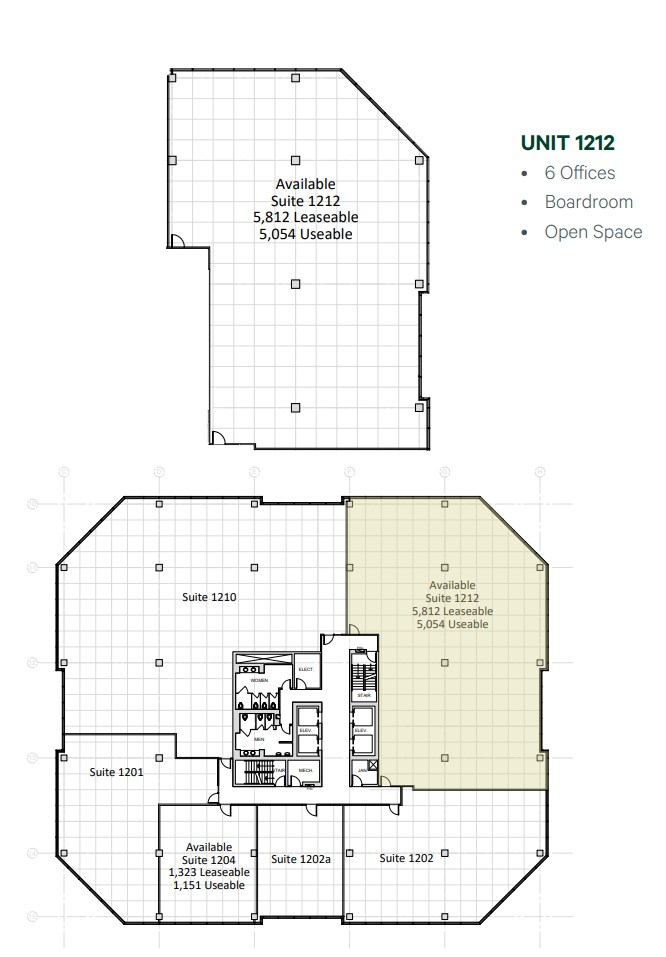 130 Dufferin Ave, London, ON for lease Floor Plan- Image 1 of 1