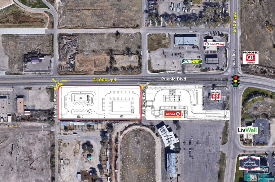 1530 & 1540 W Pueblo Blvd, Pueblo, CO for sale - Primary Photo - Image 1 of 2