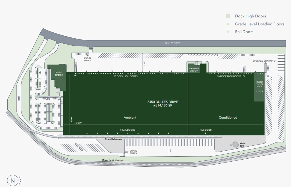 3450 Dulles Dr, Jurupa Valley, CA for lease Site Plan- Image 1 of 1
