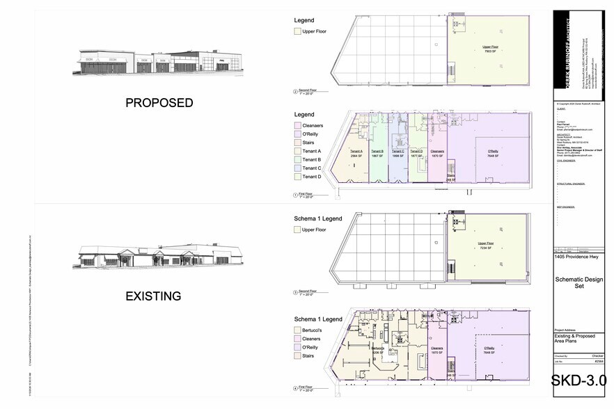 1405 Boston Providence Hwy, Norwood, MA à louer - Plan d’étage - Image 2 de 10