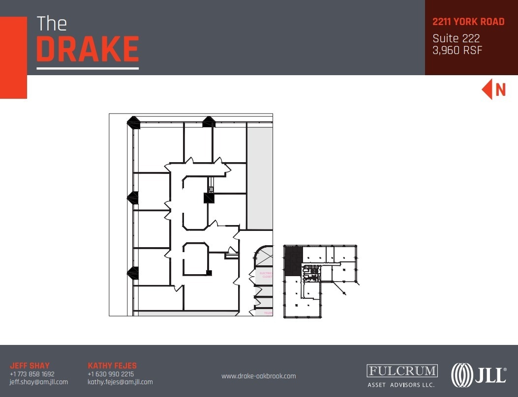 2211-2215 S York Rd, Oak Brook, IL for lease Floor Plan- Image 1 of 1