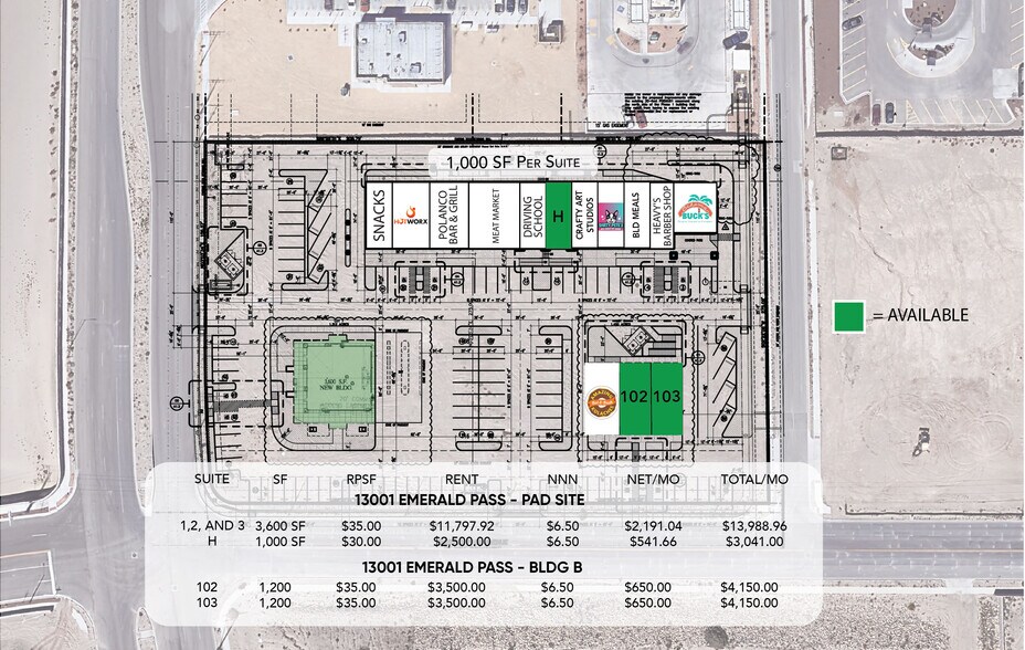 13001 Emerald Pass Ave, Horizon City, TX à louer - Photo du bâtiment - Image 2 de 5