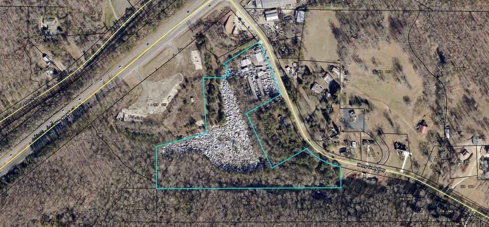 106 Henry Grady Hwy, Dawsonville, GA à vendre - Aérien - Image 2 de 3