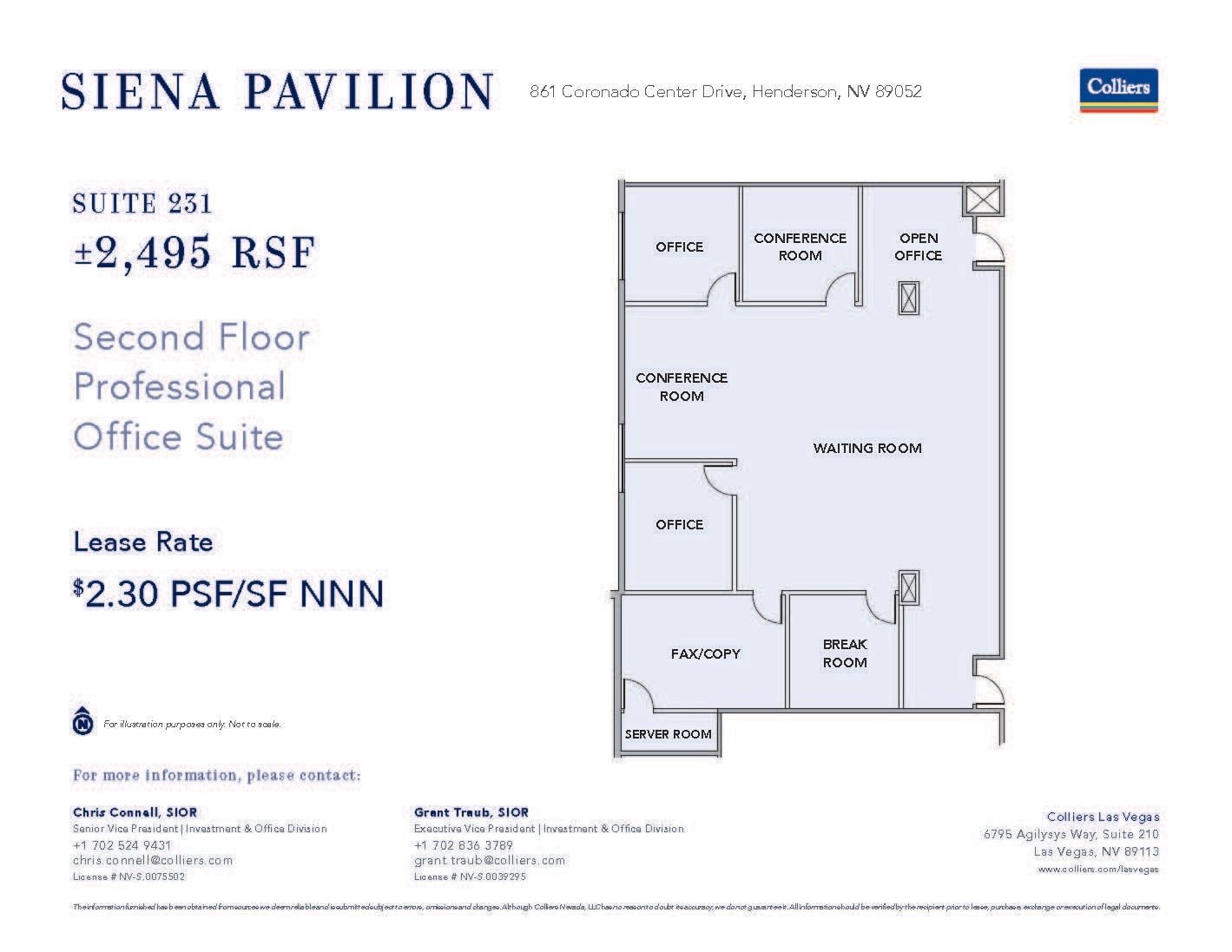861 Coronado Center Dr, Henderson, NV for lease Floor Plan- Image 1 of 1