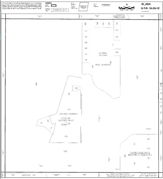 4545 E Hubbard Rd, Kuna, ID à vendre - Plan cadastral - Image 2 de 2