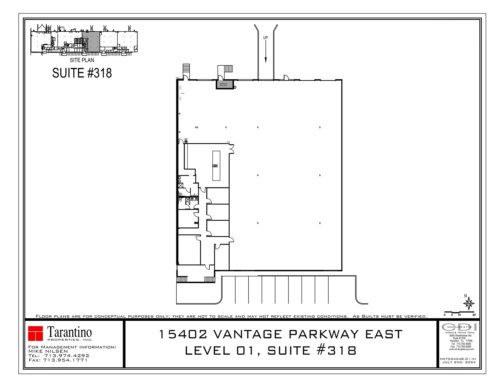 15402 Vantage Pky E, Houston, TX for lease Site Plan- Image 1 of 1