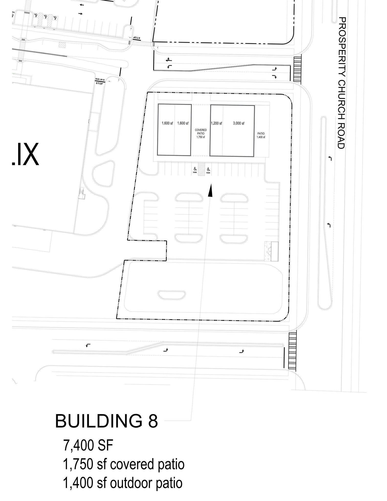 14013 N Creek Village Dr, Huntersville, NC à louer Plan de site- Image 1 de 1