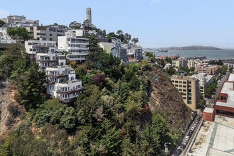202 Union, San Francisco, CA - Aérien Vue de la carte