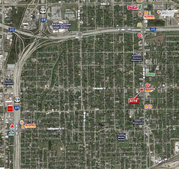 4317 Lockwood Dr, Houston, TX à louer - Aérien - Image 2 de 2