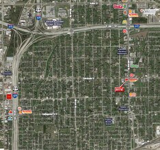 4317 Lockwood Dr, Houston, TX - Aerial  map view