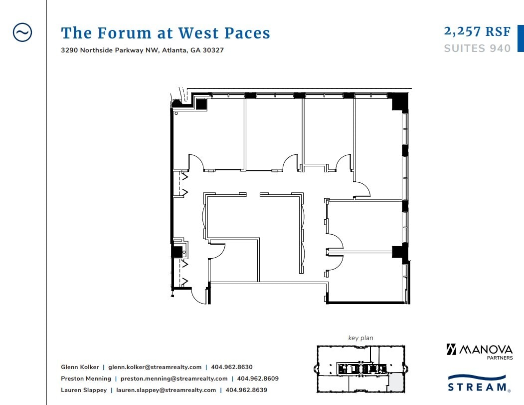 3290 Northside Pky NW, Atlanta, GA for lease Floor Plan- Image 1 of 1
