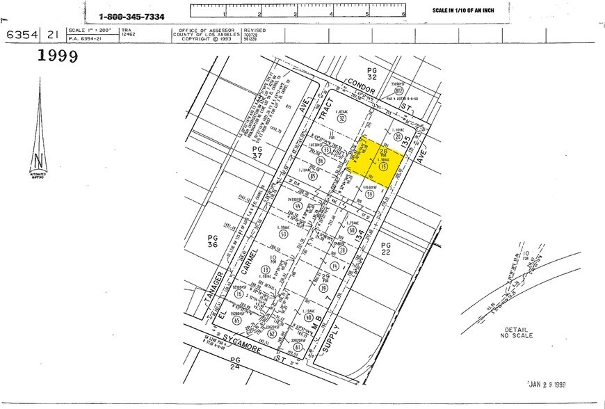 2827 Supply Ave, Commerce, CA à louer - Plan cadastral - Image 2 de 9