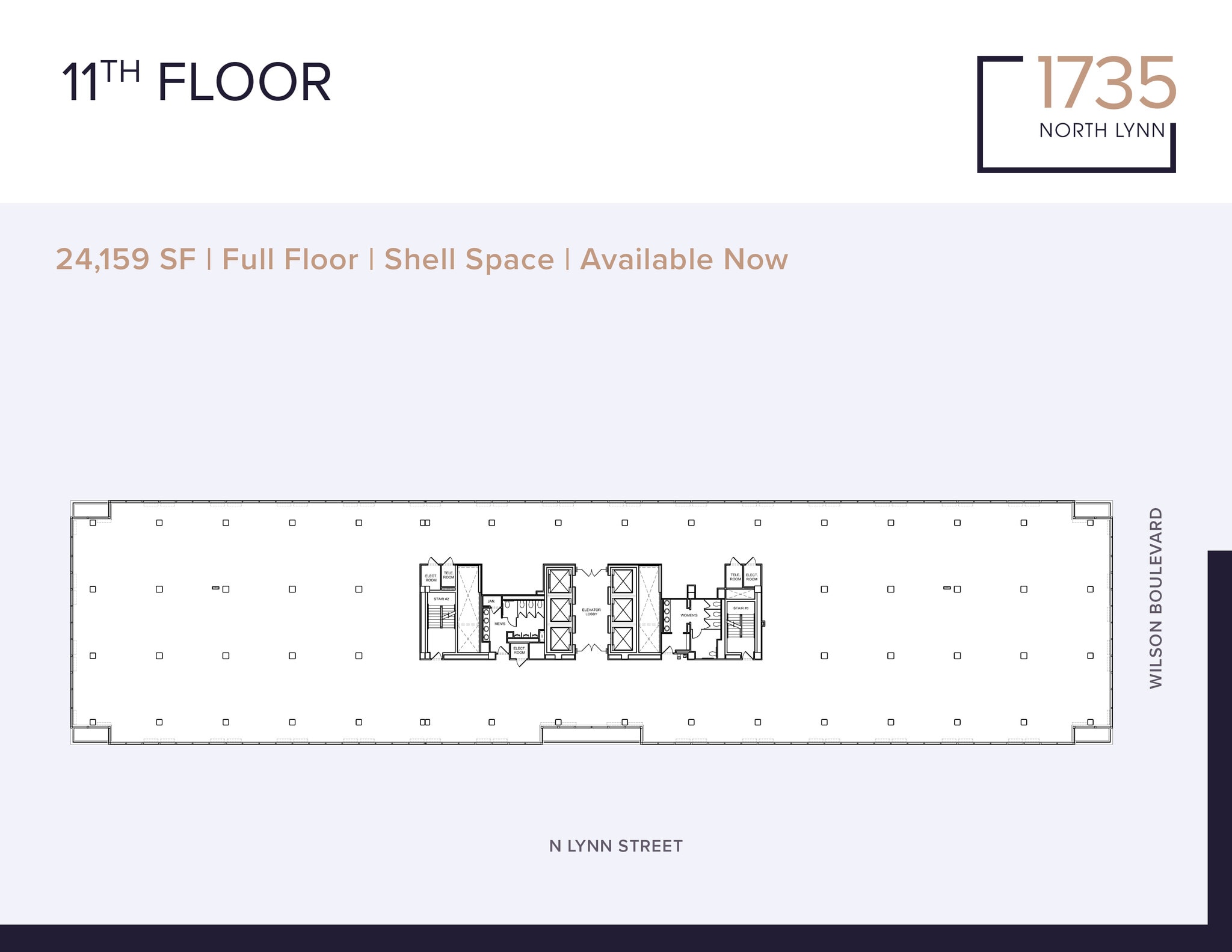 1735 N Lynn St, Arlington, VA for lease Floor Plan- Image 1 of 4