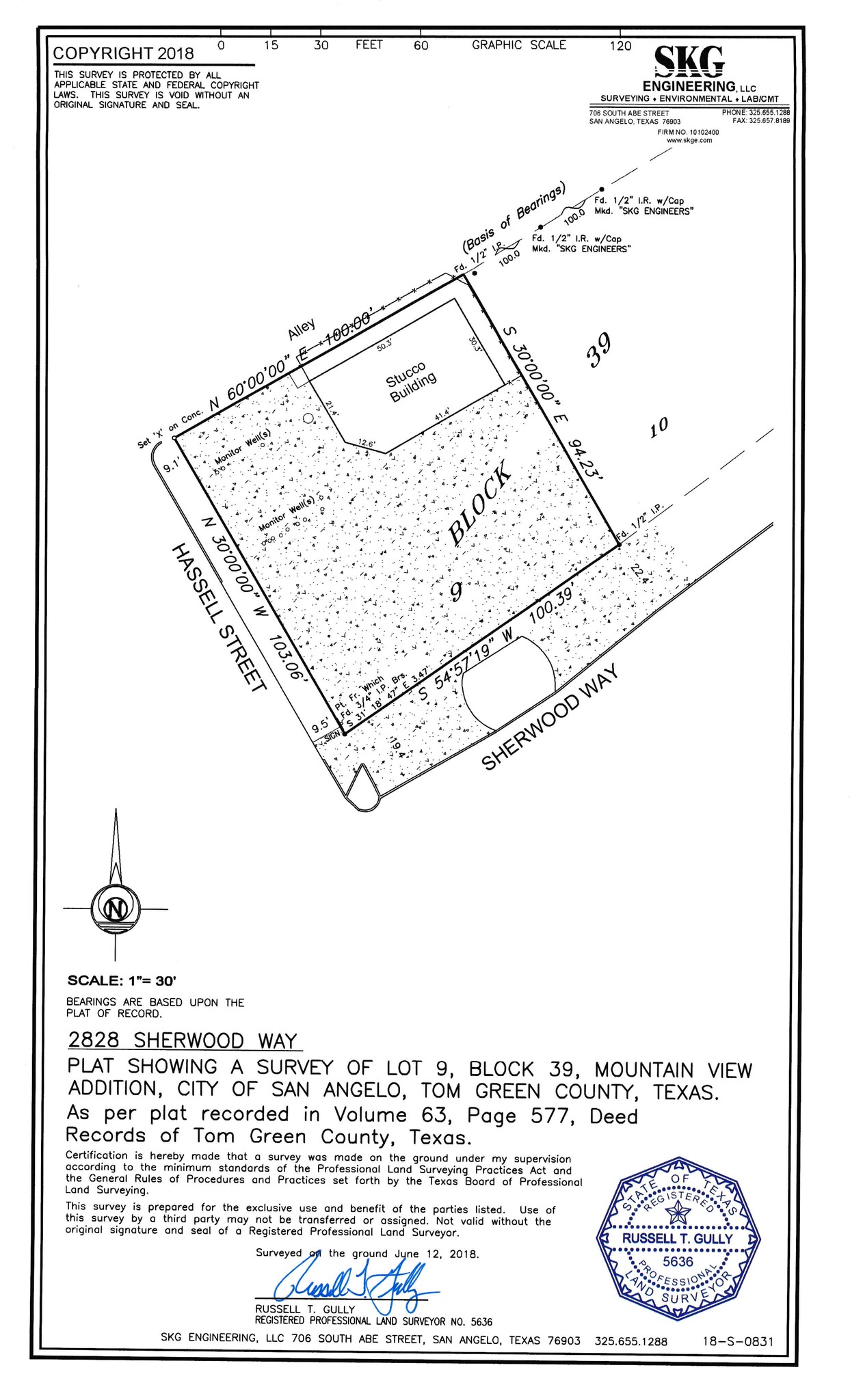 2828 Sherwood Way, San Angelo, TX for lease Site Plan- Image 1 of 1