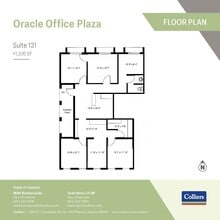 5501 N Oracle Rd, Tucson, AZ à louer Plan d’étage- Image 1 de 1