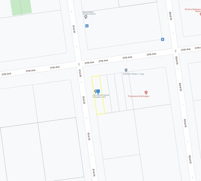 81-02 37th Ave, Jackson Heights, NY for lease - Plat Map - Image 3 of 3