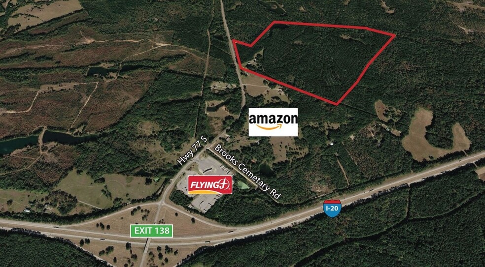 3340 Highway 77 S, Greensboro, GA for sale - Aerial - Image 1 of 2