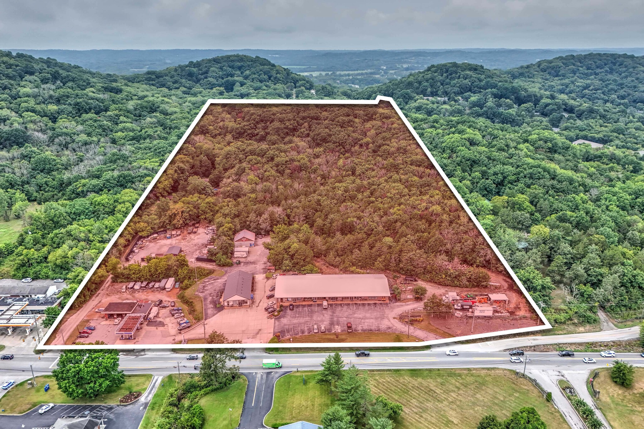 2197-2231 Hillsboro Rd, Franklin, TN for sale Aerial- Image 1 of 9