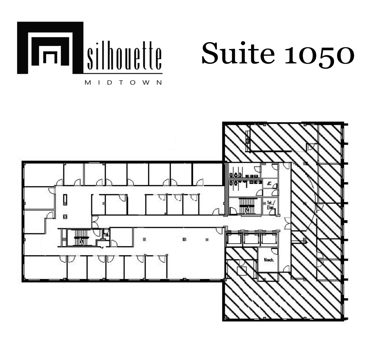 1447 Peachtree St NE, Atlanta, GA for lease Floor Plan- Image 1 of 1